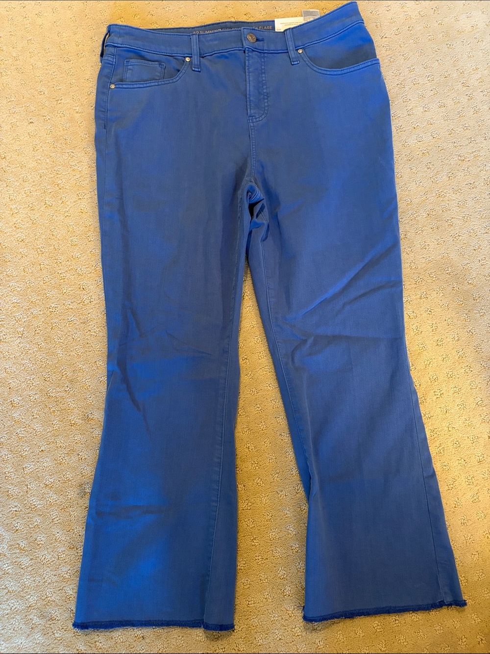Chico's Vibrant Blue Flare Jeans